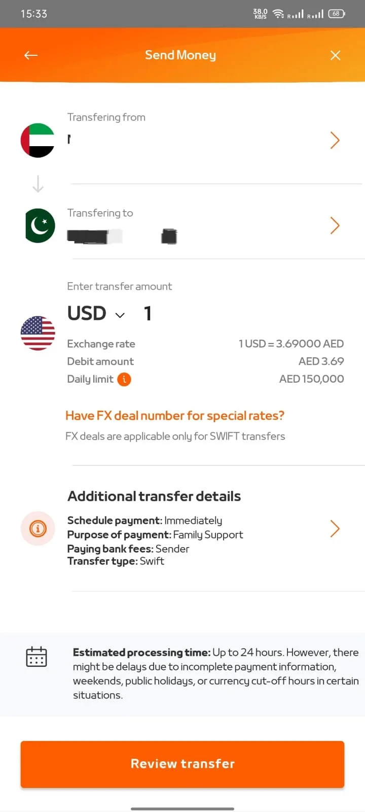 UX issue form banking apps UAE