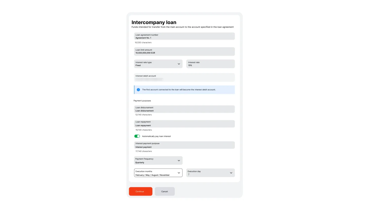 intercompany loan